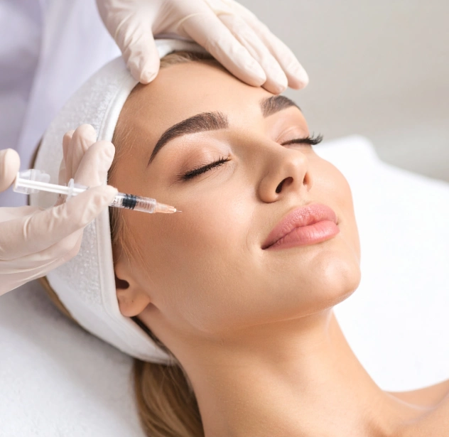 Patient getting injectables at Elysian Medspa & Rejuvenation Center
