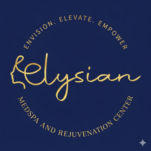 Clean, professional medical spa treatment room with neutral tones at Elysian Medspa & Rejuvenation Center in Indianapolis