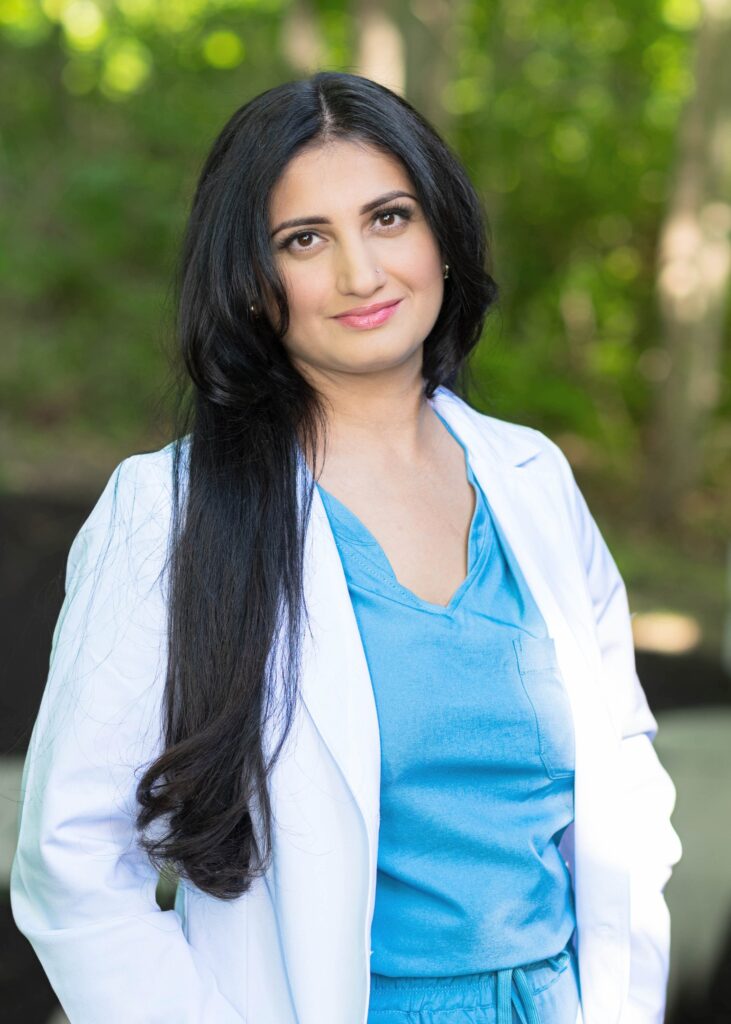 Dr. Sarabjot Kaur, DNP, Portrait headshot at Elysian Medspa & Rejuvenation Center