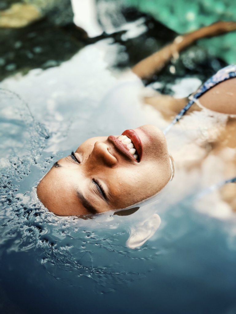 Womans face in water - Elysian Medspa & Rejuvenation Center
