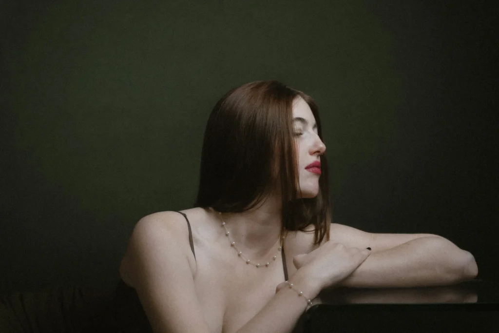 Elegant side-profile beauty portrait representing rejuvenation and renewed confidence